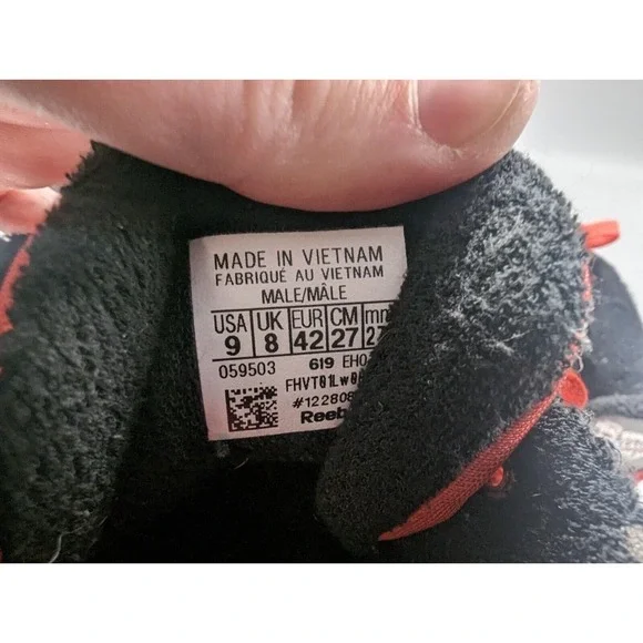 Reebok Classic LTR Concept Sample 005 Red Mens Tennis Shoe Size 9 - Picture 9 of 10